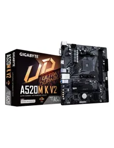 GIGABYTE Scheda madre A520M K V2 - Supporta CPU AMD Ryzen serie 5000