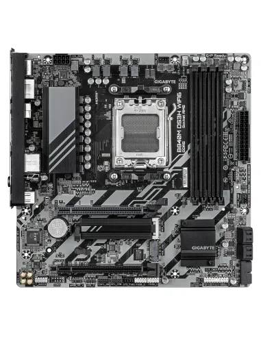 GIGABYTE B840M DS3H WIFI6 Scheda Madre – CPU AMD Ryzen 9000, VRM digitale 8+2+2 fasi, fino a 8200 MHz DDR5, 2 x M.2 PCIe 4.0,