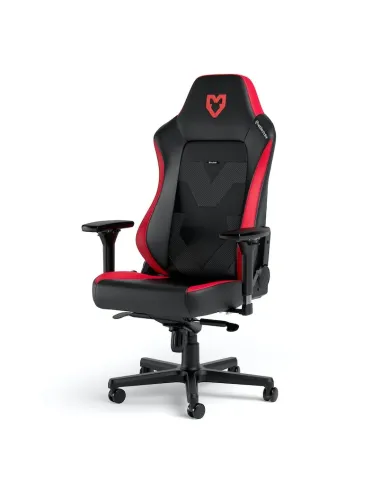 noblechairs NBL-HRO-PU-MSE sedia per videogioco Sedia da gaming per PC Seduta imbottita Nero, Rosso