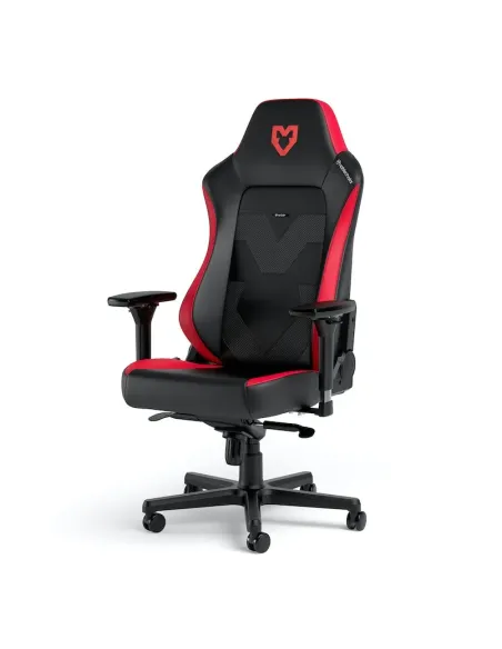noblechairs NBL-HRO-PU-MSE sedia per videogioco Sedia da gaming per PC Seduta imbottita Nero, Rosso
