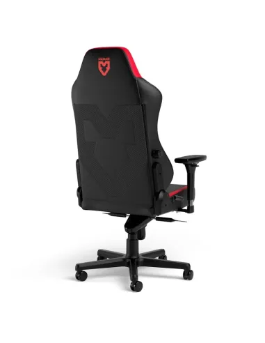 noblechairs NBL-HRO-PU-MSE sedia per videogioco Sedia da gaming per PC Seduta imbottita Nero, Rosso