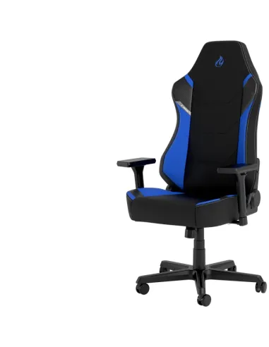 Nitro Concepts X1000 Sedia da gaming per PC Sedia tappezzata Nero, Blu