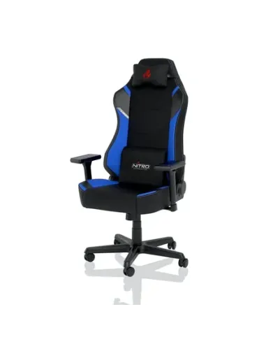Nitro Concepts X1000 Sedia da gaming per PC Sedia tappezzata Nero, Blu