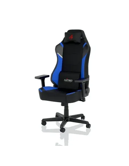Nitro Concepts X1000 Sedia da gaming per PC Sedia tappezzata Nero, Blu