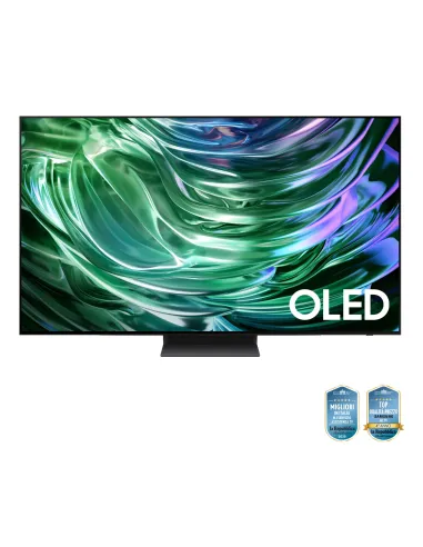 Samsung TV OLED 4K 83” QE83S90DAEXZT Smart TV Wi-Fi Graphite Black 2024, Processore NQ4 AI GEN2, Self-illuminating pixels,