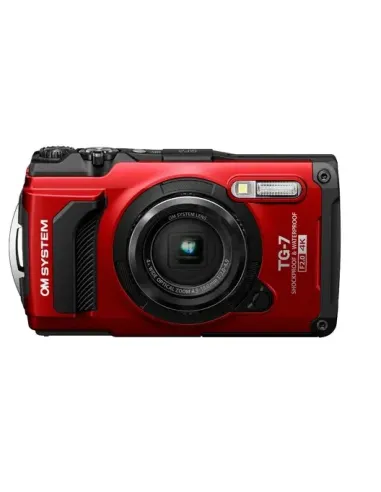 OM Digital Solutions Tough TG-7 1 2.33" Fotocamera compatta 12,7 MP CMOS 4000 x 3000 Pixel Rosso