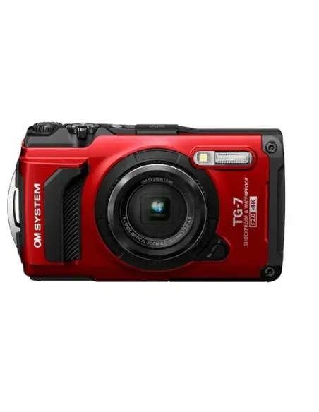 OM Digital Solutions Tough TG-7 1 2.33" Fotocamera compatta 12,7 MP CMOS 4000 x 3000 Pixel Rosso