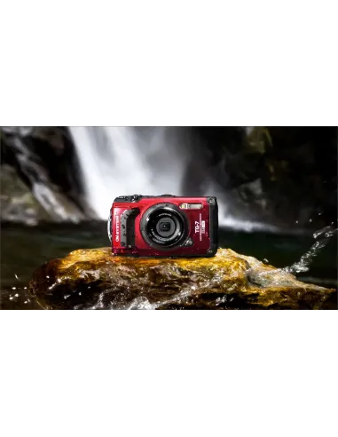 OM Digital Solutions Tough TG-7 1 2.33" Fotocamera compatta 12,7 MP CMOS 4000 x 3000 Pixel Rosso