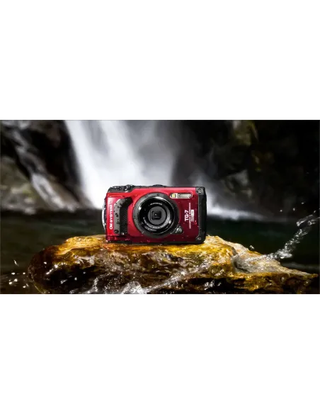 OM Digital Solutions Tough TG-7 1 2.33" Fotocamera compatta 12,7 MP CMOS 4000 x 3000 Pixel Rosso