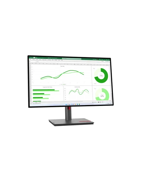 Lenovo ThinkVision P27q-30 Monitor PC 68,6 cm (27") 2560 x 1440 Pixel Quad HD LED Nero