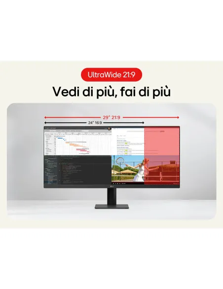 LG 29U511A Monitor 21 9 29" WFHD HDR 100Hz