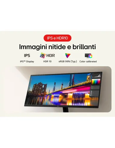 LG 29U511A Monitor 21 9 29" WFHD HDR 100Hz