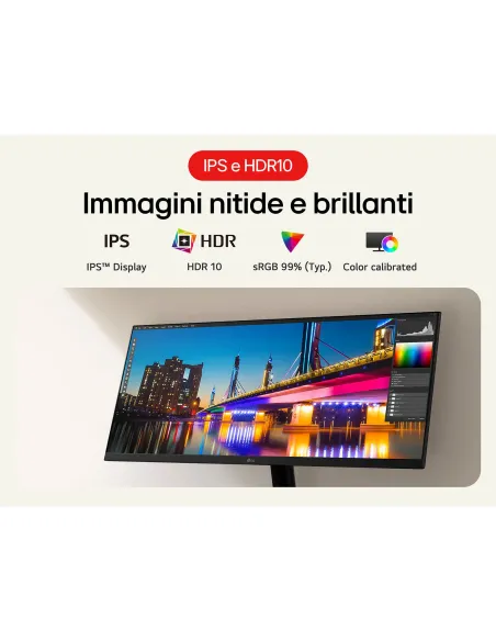 LG 29U511A Monitor 21 9 29" WFHD HDR 100Hz