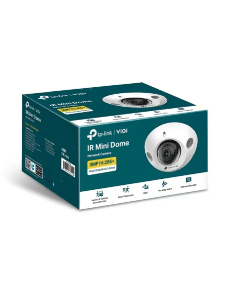 TP-Link VIGI C230I MINI(2.8MM) telecamera di sorveglianza Cupola Telecamera di sicurezza IP Interno e esterno 2304 x 1296 Pixel