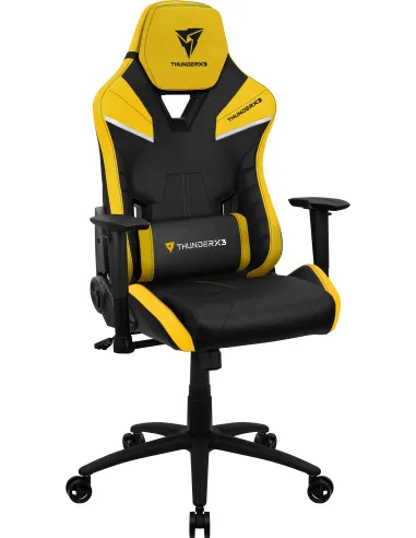 ThunderX3 TC5 Air Tech Sedia per gaming universale Seduta imbottita Nero, Giallo