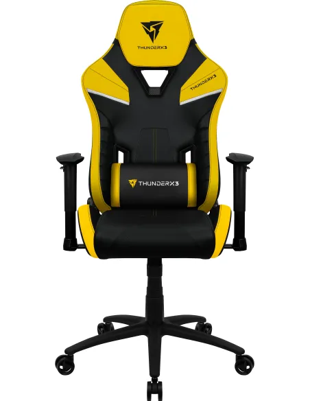 ThunderX3 TC5 Air Tech Sedia per gaming universale Seduta imbottita Nero, Giallo