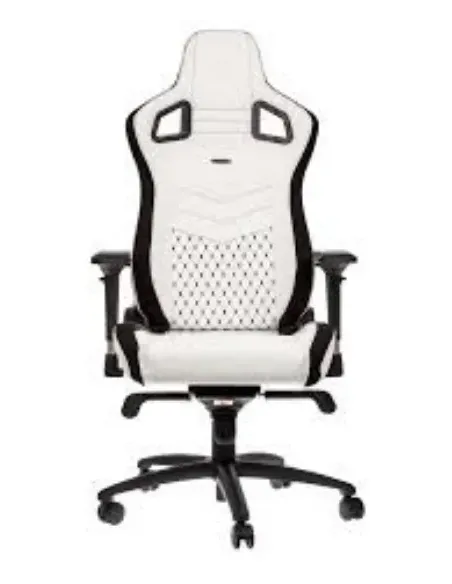 noblechairs Epic Seduta imbottita Nero, Bianco