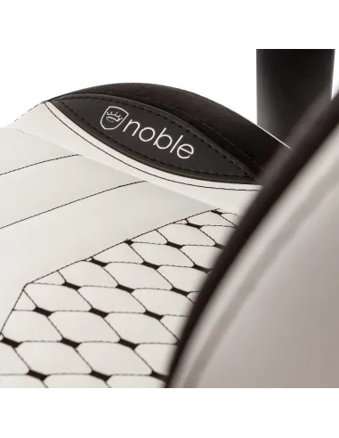 noblechairs Epic Seduta imbottita Nero, Bianco