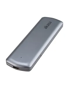 Akasa AK-ENU3M2-05 contenitore di unità di archiviazione Box esterno SSD Argento M.2