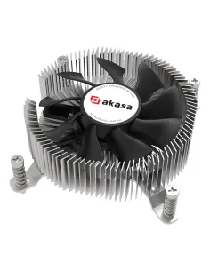 Akasa AK-CC6616HP01 sistema di raffreddamento per computer Processore Raffreddatore d'aria 7,5 cm Alluminio, Nero 1 pz