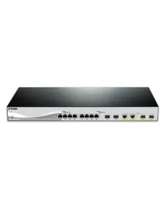 D-Link DXS-1210-12TC E switch di rete Gestito L2 10G Ethernet (100 1000 10000) 1U Nero, Argento 2