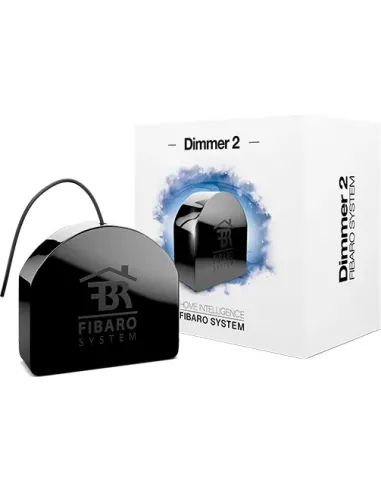 Fibaro Dimmer 2 trasmettitore di potenza Nero