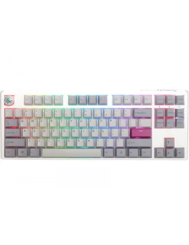 Ducky One 3 TKL Mist Grey tastiera Gaming USB Tedesco Grigio