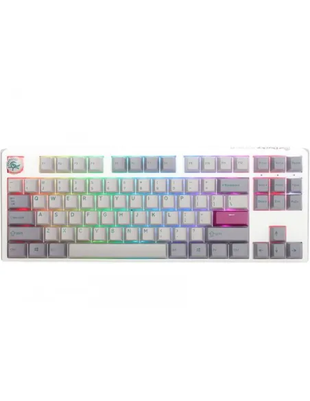 Ducky One 3 TKL Mist Grey tastiera Gaming USB Tedesco Grigio