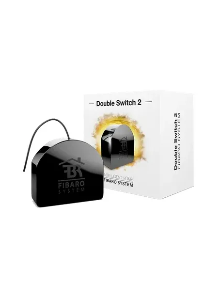 Fibaro FGS-223 ZW5 trasmettitore di potenza Nero