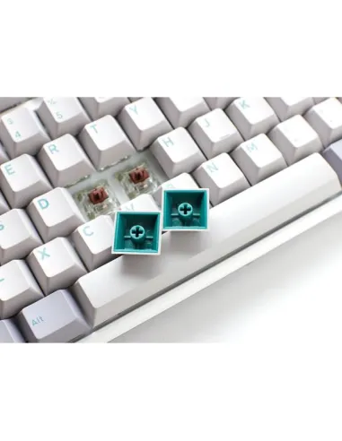 Ducky One 3 TKL Mist Grey tastiera Gaming USB Tedesco Grigio