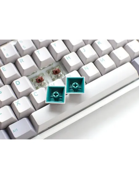 Ducky One 3 TKL Mist Grey tastiera Gaming USB Tedesco Grigio