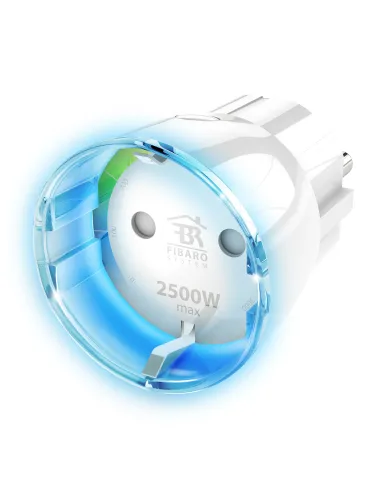 Fibaro FIBEFGWPF-102-5 adattatore per presa di corrente Tipo F Bianco