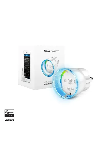 Fibaro FIBEFGWPF-102-5 adattatore per presa di corrente Tipo F Bianco