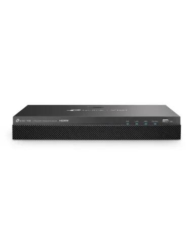 TP-Link VIGI NVR2008H-8MP Videoregistratore di rete (NVR) Nero