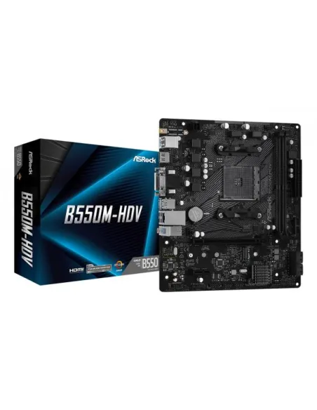 Asrock B550M-HDV AMD B550 Socket AM4 micro ATX