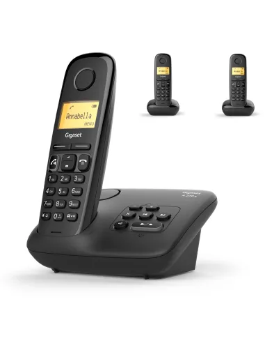 Gigaset A270A Telefono analogico DECT Identificatore di chiamata Nero