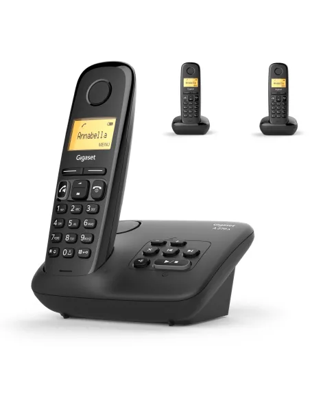 Gigaset A270A Telefono analogico DECT Identificatore di chiamata Nero