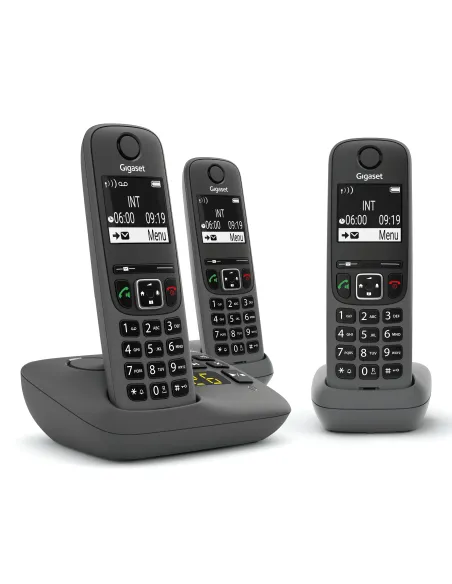 Gigaset AE690A Telefono analogico DECT Identificatore di chiamata Antracite
