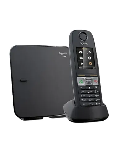 Gigaset E630 Telefono DECT Identificatore di chiamata Nero