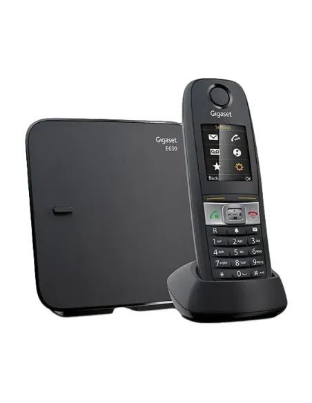 Gigaset E630 Telefono DECT Identificatore di chiamata Nero
