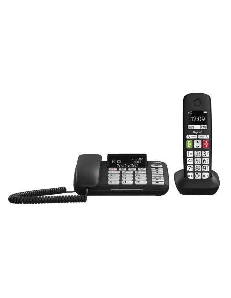 Gigaset DL780 Plus Telefono analogico DECT Identificatore di chiamata Nero