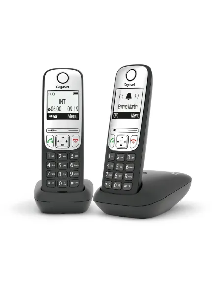 Gigaset A690A Duo Telefono analogico DECT Identificatore di chiamata Nero