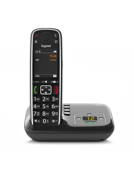 Gigaset E720A Telefono analogico DECT Identificatore di chiamata Nero