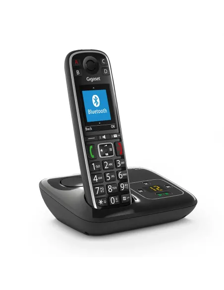 Gigaset E720A Telefono analogico DECT Identificatore di chiamata Nero
