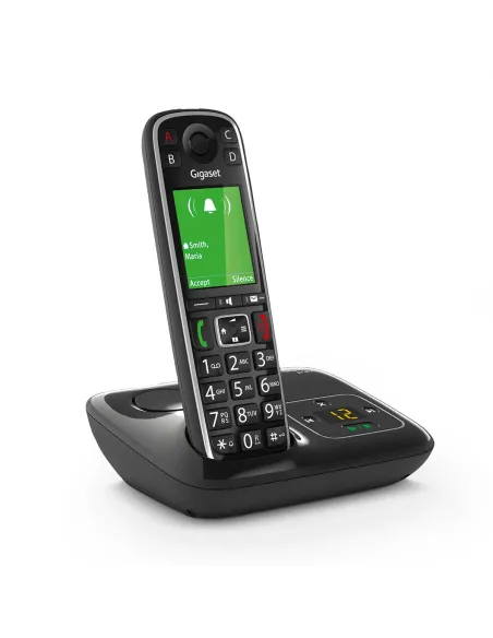Gigaset E720A Telefono analogico DECT Identificatore di chiamata Nero