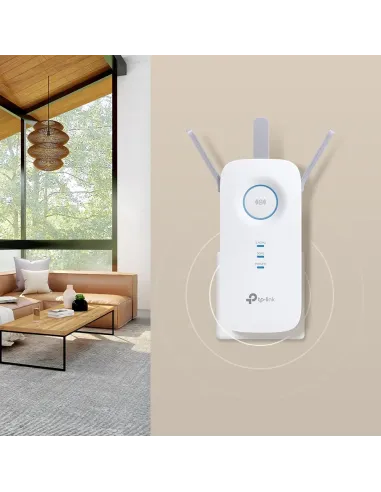 TP-Link RE550 moltiplicatore di rete Ricevitore e trasmettitore di rete Bianco 10, 100, 1000 Mbit s