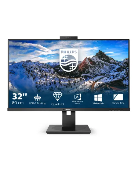 Philips P Line 326P1H 00 Monitor PC 80 cm (31.5") 2560 x 1440 Pixel Quad HD LED Nero
