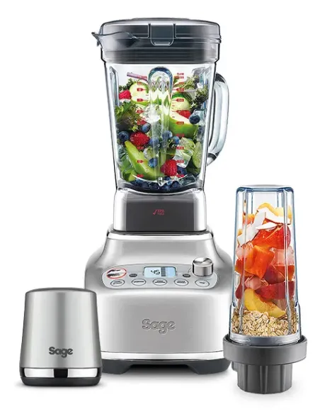 Sage the Super Q 2 L Frullatore da tavolo 2400 W Nero, Acciaio inox