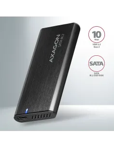 Axagon EEM2-SBC externes Gehäuse für M.2 SSDs USB-C 3.2 Gen 2 - schwarz Box esterno SSD Nero 2