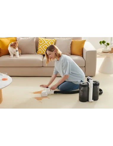 Tineco Carpet One Spot macchina per pulire il tappeto Portatile Nero, Bianco